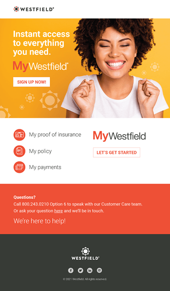 Access MyWestfield