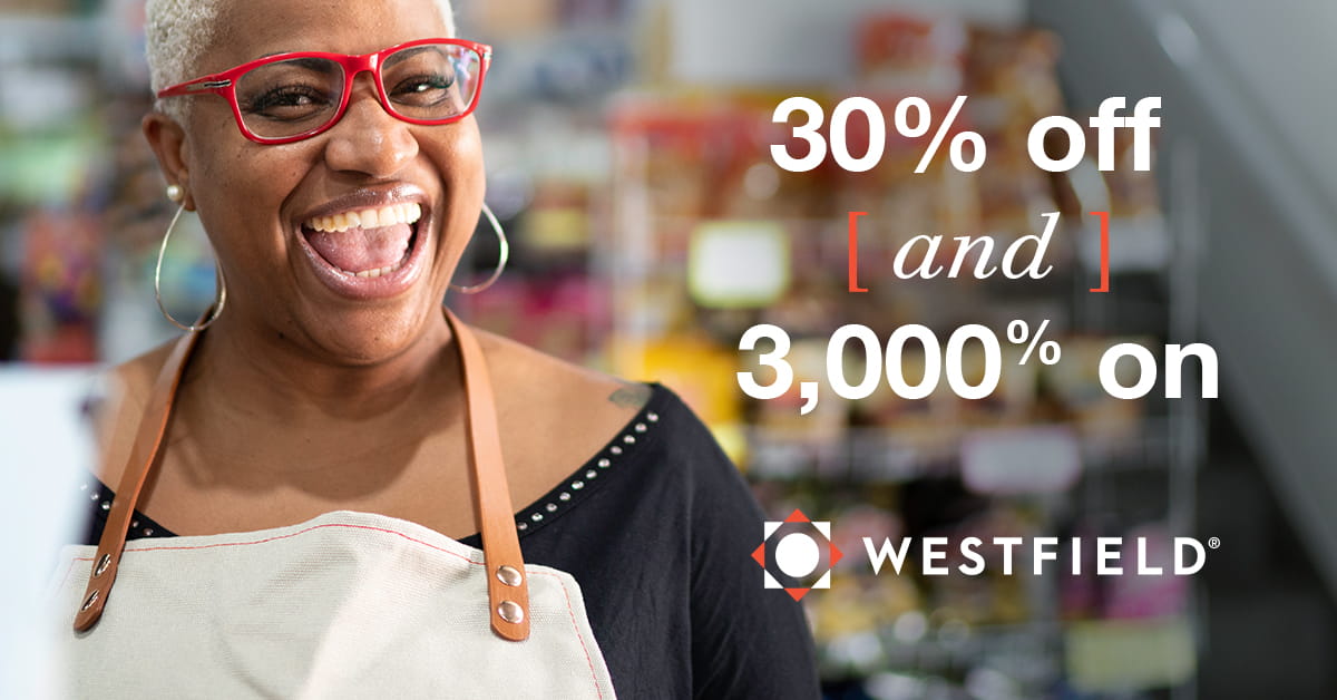Westfield Retail 3000 Percent On Social Media Ad
