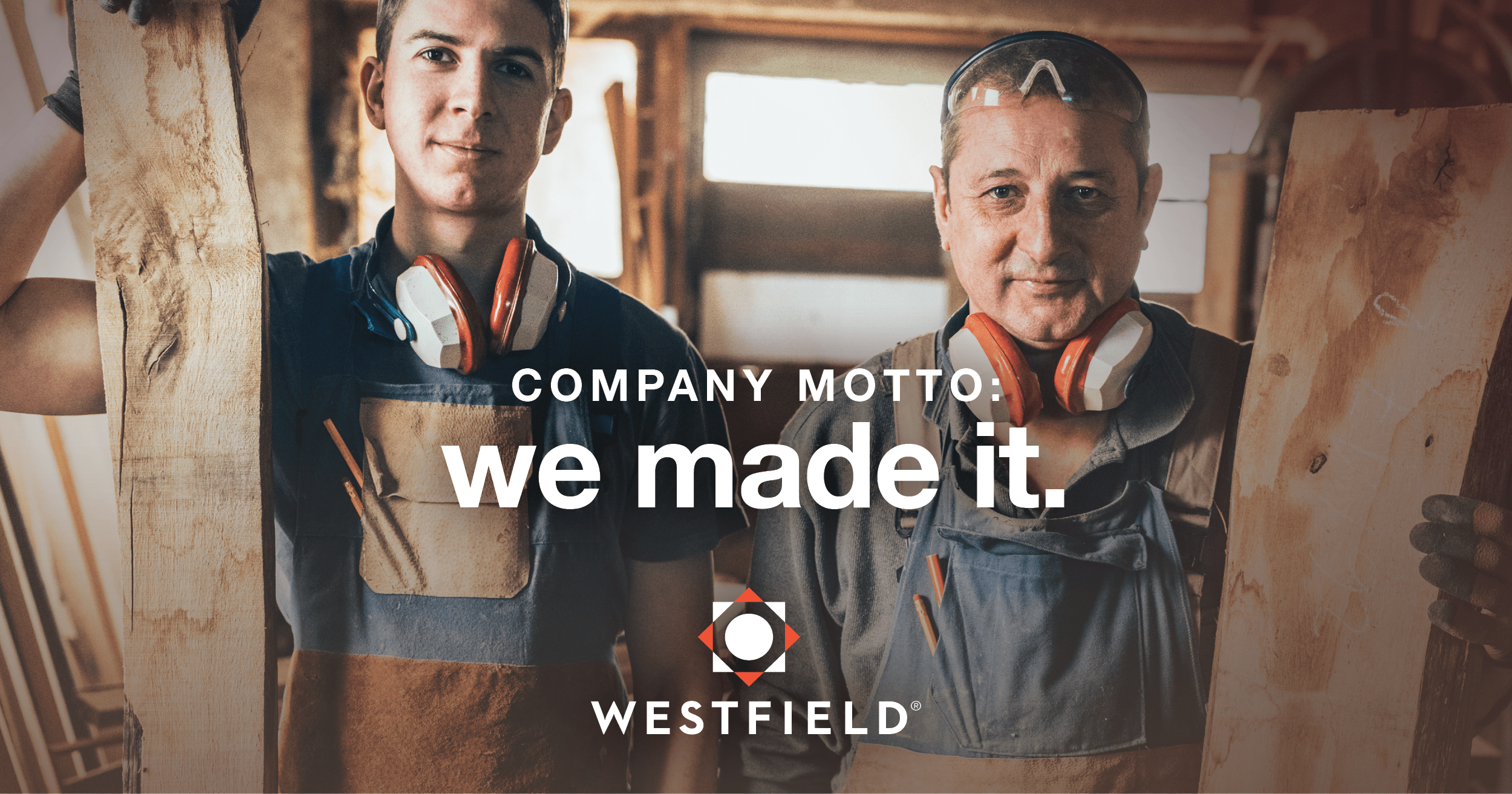 Westfield Small Business Manufacturing We Made It Social Ad