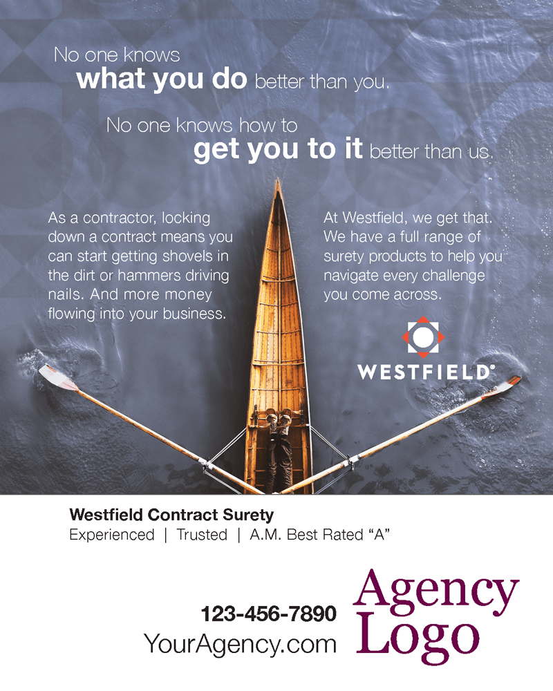 Westfield Surety What You Do Print Ad